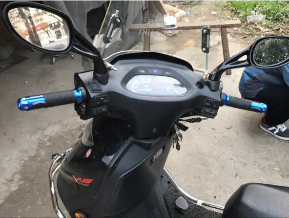 Puños calefactables para motocicleta 12V