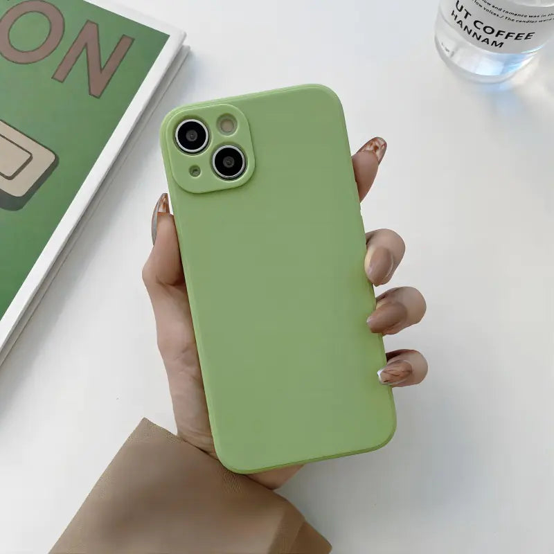 FUNDA DE SILICONA PARA IPHONE