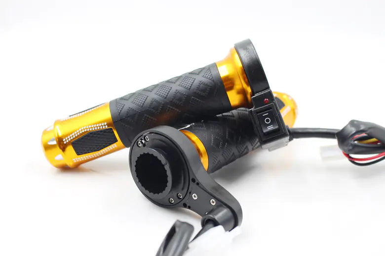 Puños calefactables para motocicleta 12V