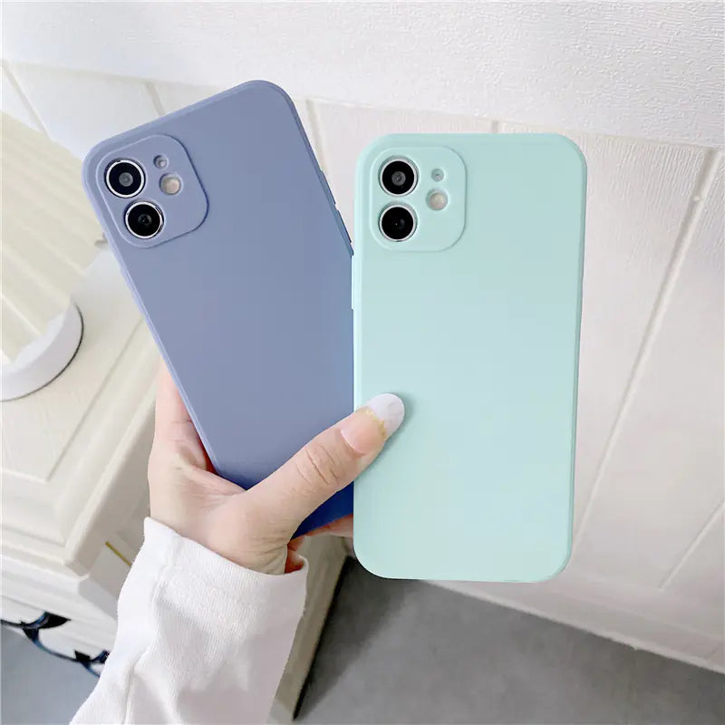 FUNDA DE SILICONA PARA IPHONE