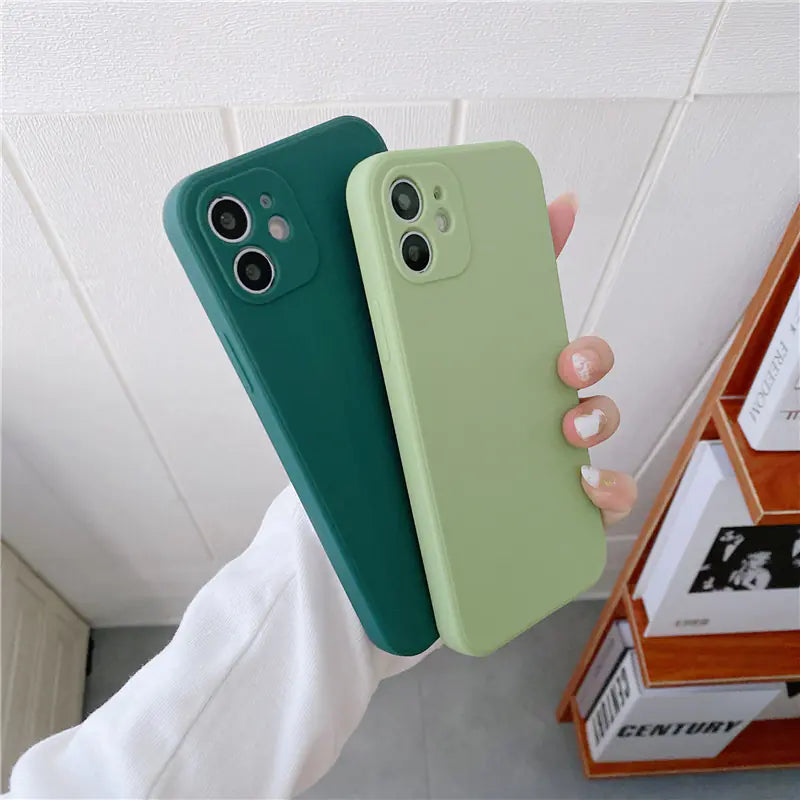 FUNDA DE SILICONA PARA IPHONE