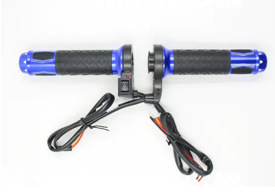 Puños calefactables para motocicleta 12V